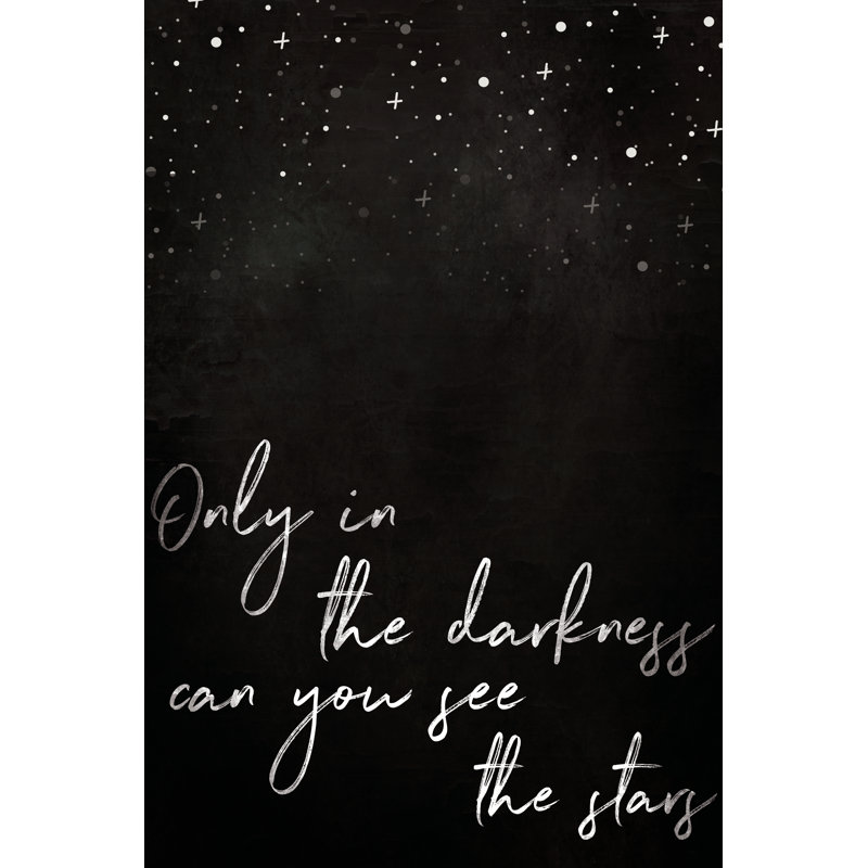 In Darkness - Wrapped Canvas Print, 76cm H x 51cm W x 3.8cm D
