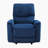 Dille 35" Modern & Contemporary Velvet Fabric Power Rocker Reclining Chair with Gentle Rocking Motion & One-Touch Power Control-933381828
