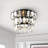 Hadiqa Crystal Flush Mount