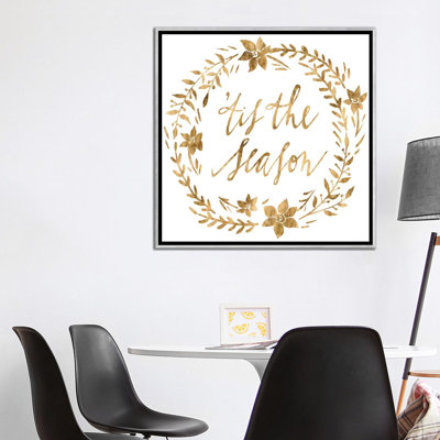 " Golden Christmas I " by Grace Popp