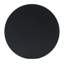 Table d'appoint ronde d'intérieur en métal à 3 niveaux avec armoire à porte coulissante, noir mat-2135773033