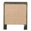 Table de chevet 2 tiroirs Burlington, gris-889377813