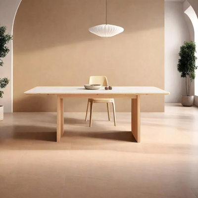 Simple French dining table