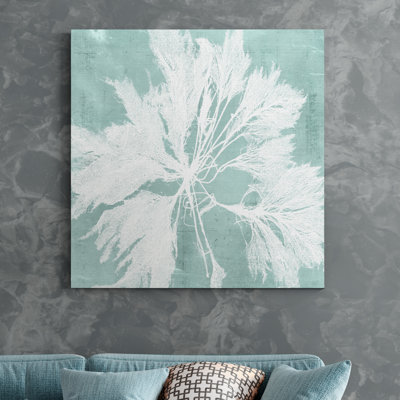« algues on aqua vi », reproduction de peinture sur toile tendue