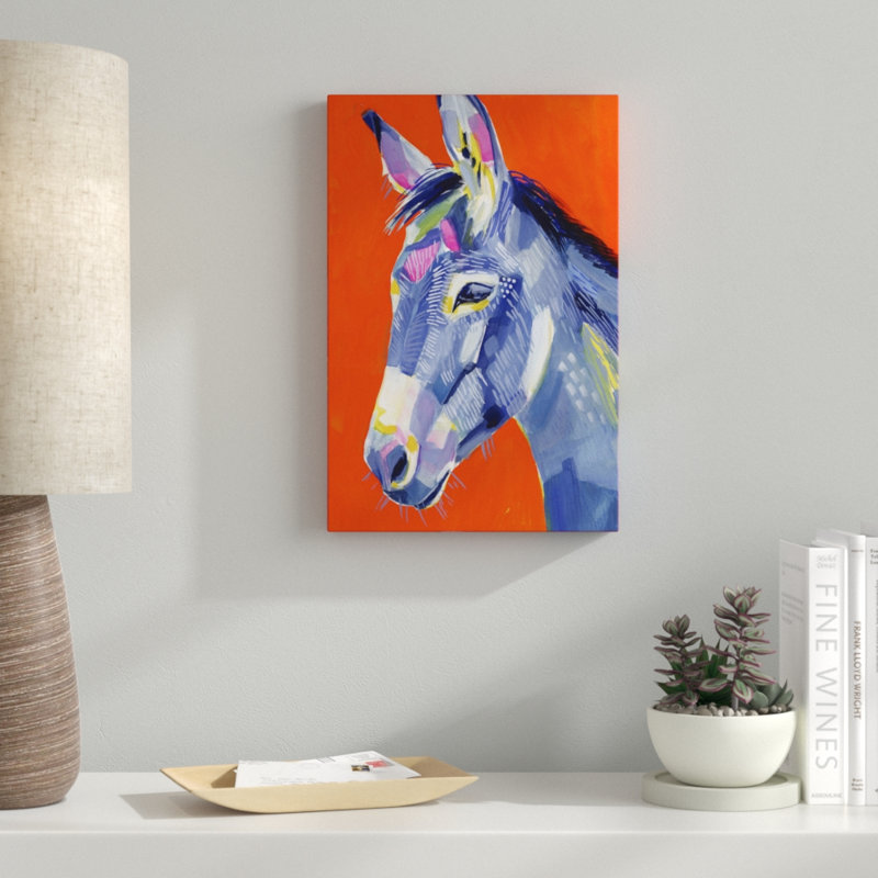 Animal Party I - Painting Print, 46cm H x 30cm W, Wrapped Canvas