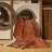 Machine Washable Abstract Brown Area Rug-1405067081