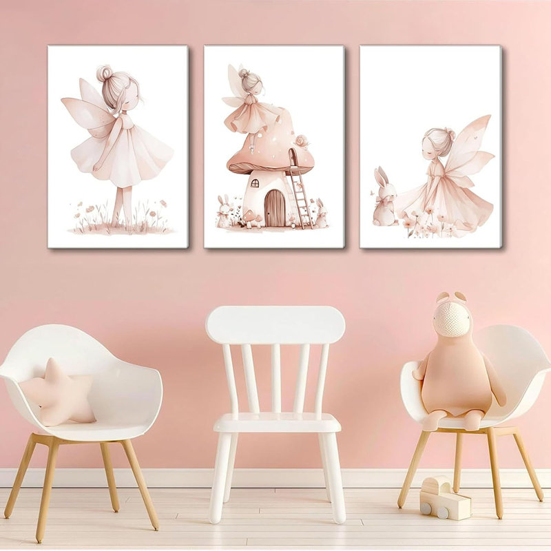 3 Piece Wrapped Canvas Wall Art