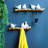 Ruffus Rustic Polyresin Bird & Branch Coat Rack, 4-Hook Design