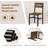 Mcgowan Kitchen Dining Side Chairs with Backrests