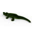 Topiaire d'extérieur crocodile vert