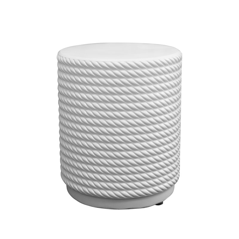 Nickhil Round Outdoor Side Table , 32.12cm cm W 32.12cm cm D