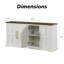 Buffet Modern Farmhouse avec rangement polyvalent-1542859123
