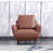 Russet Brown Genuine Leather