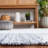 Ebony Hand Tufted Wool Cotton with Latex Floral Rug in Gray/Ivory-1851352994