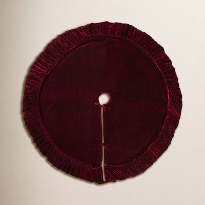 Hubbert Velvet Tree Skirt