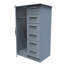 Fully Assembled Contrast Childs Wardrobe