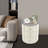 Modern Narrow Nightstand with 3 Drawers, USB Ports, Wireless Charger and Ambient Light-826590248