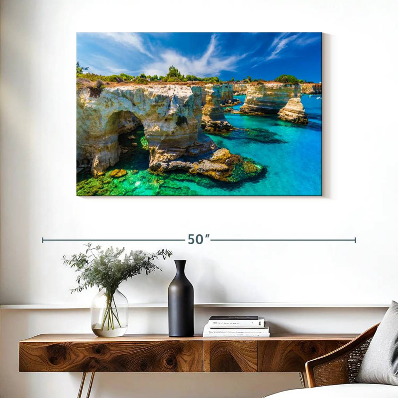 Sebbie Torre Sant'Andrea Cliffs, 26" H x 39" W