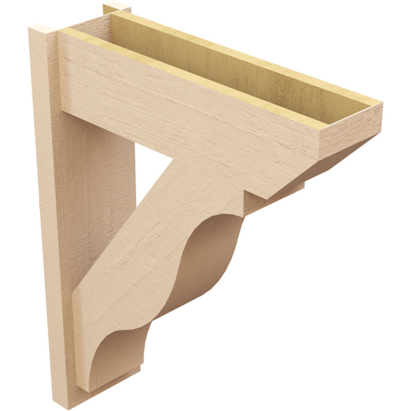 Bois de cèdre brut Funston Slat, H 32 po x l 8 po x P 26 po