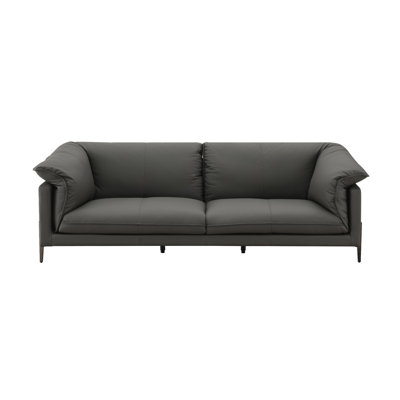 Causeuse en cuir fleur Tadi