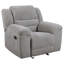 Fauteuil inclinable et oscillant gris Sebring