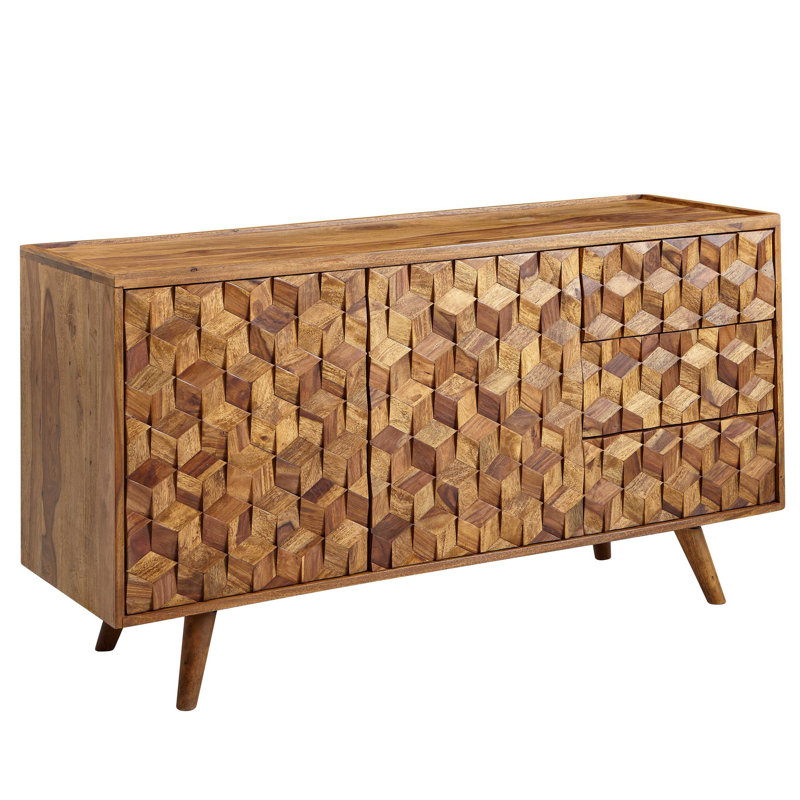 Wimpole 138cm Solid Wood Sideboard