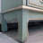Brown+Light Blue Solid + Manufactured Wood Accent Cabinet