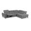 Mirano Imitating Leather-Effect Fabric Electric Reclining Corner Sofa with Adjustable Headrests & Adjustable Armrest-1002132352-1002132355