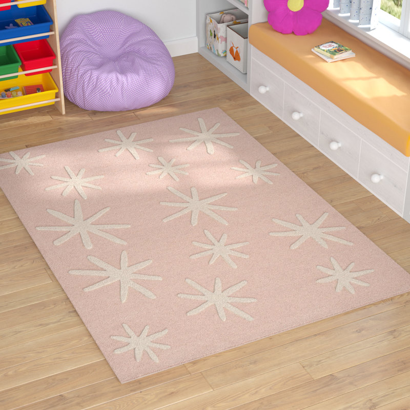 Claro Hand Tufted Wool Rug, Rectangle 5' x 7'