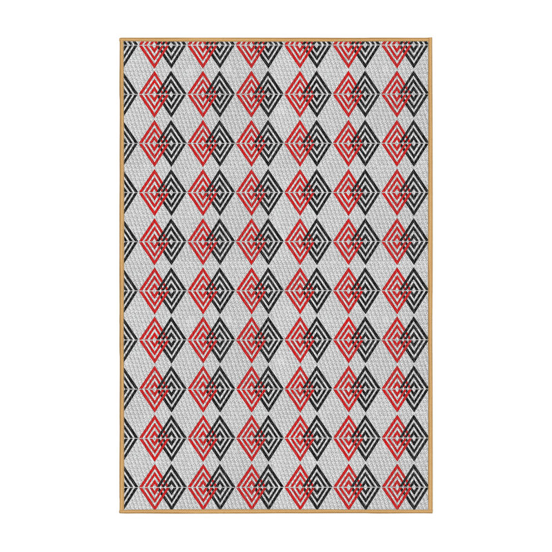 Riebe Geometric Indoor Rug, Rectangle 5' x 8'