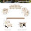 6 - Piece Living Room Set-583924580