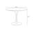 Walnut Round Solid Wood Dining table-1716437817
