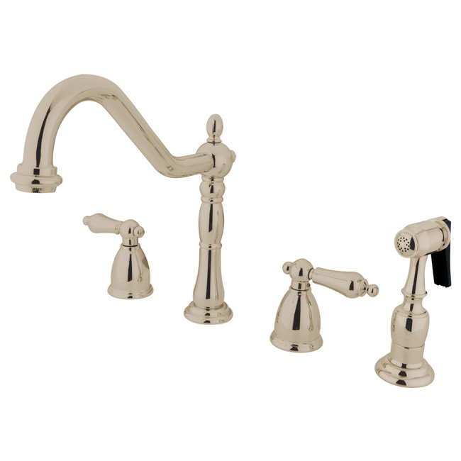 Heritage Hot & Cold Water Dispenser, Polished Nickel