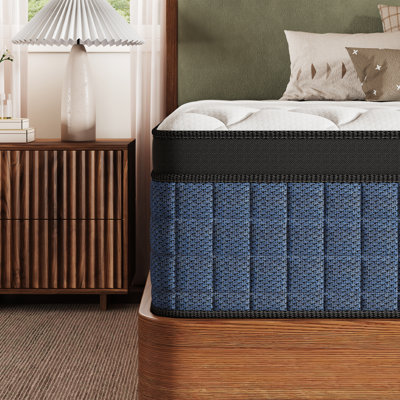 King Size 12'' Memory Foam Hybrid Mattress - Medium Firm