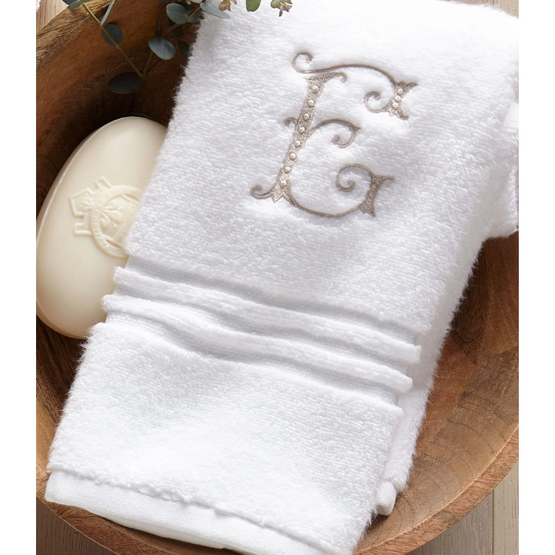 Chelsea 100% Cotton Wash Cloth, White