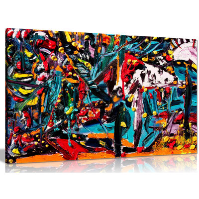 Wrapped Canvas Painting