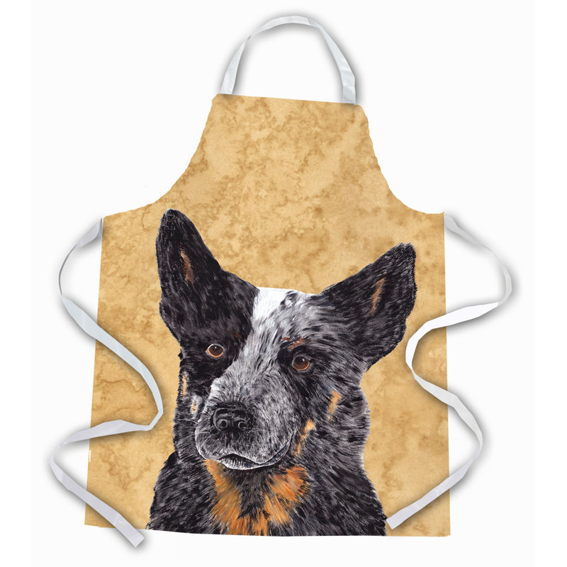 No Pattern Bib Apron
