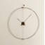 Barcelona Solid Wood Analog Wall Clock