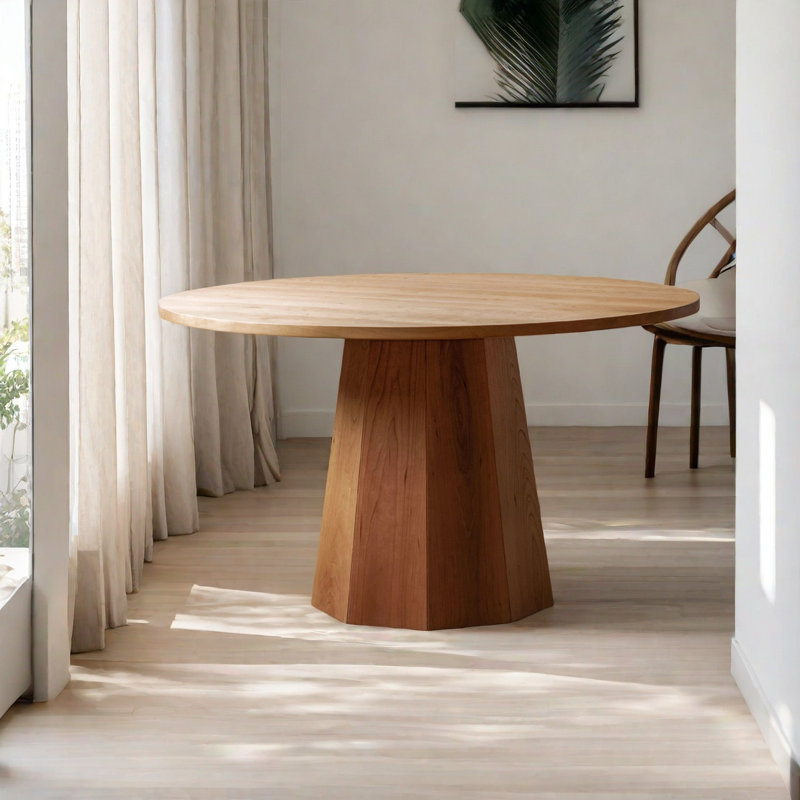 Table de salle à manger Leodora, L 51,18 po x L 51,18 po