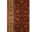 Tapis rouge / brun / beige noué à la main de haute qualité