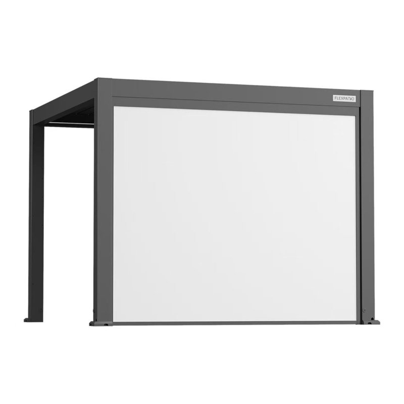 Flexpatio Motorized Projection Screen, 92.91" H x 113.78" W x 3.94" D