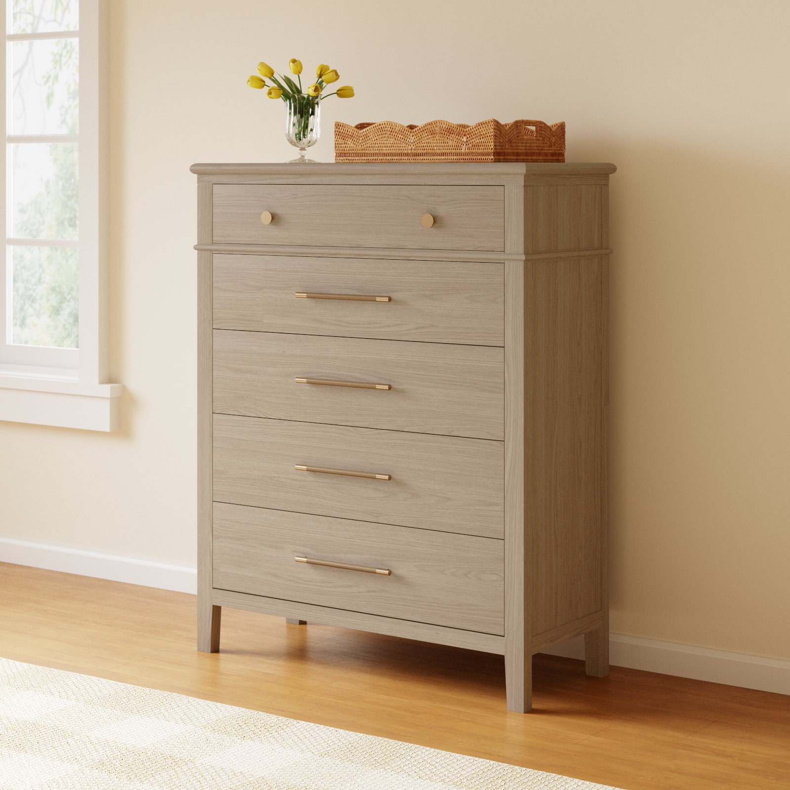 Honey 5 - Drawer Dresser
