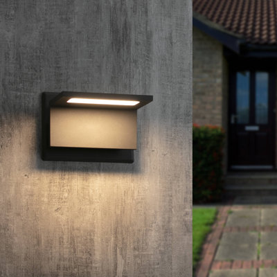 Elainea Wall Light Outdoor LED Wall Mount Lamp Modern Wall Sconce Lighting Lantern Fixture Aluminum