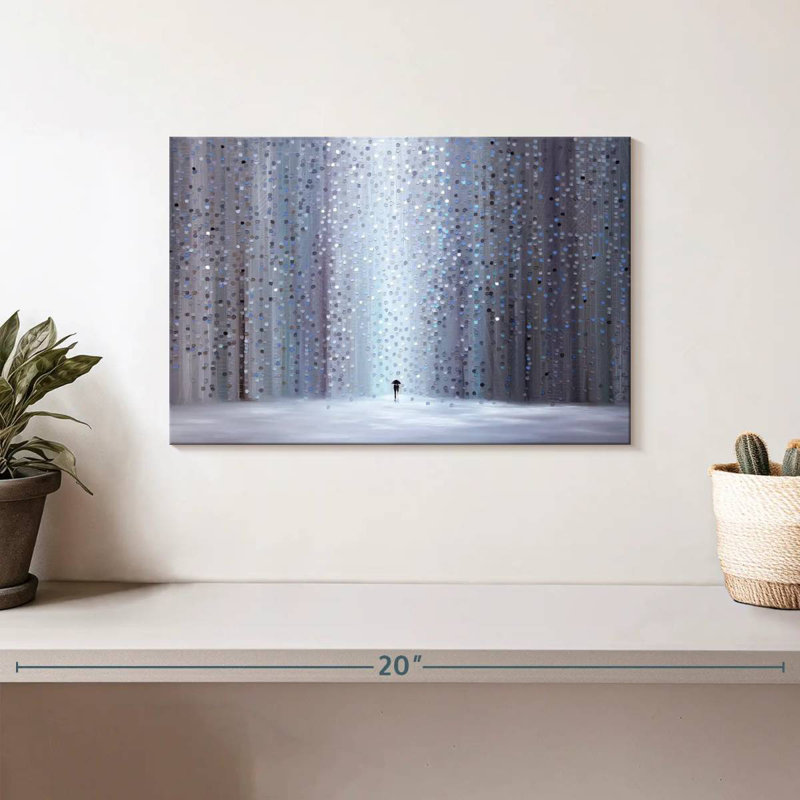 Avery Rainy Stroll II, 8" H x 12" W