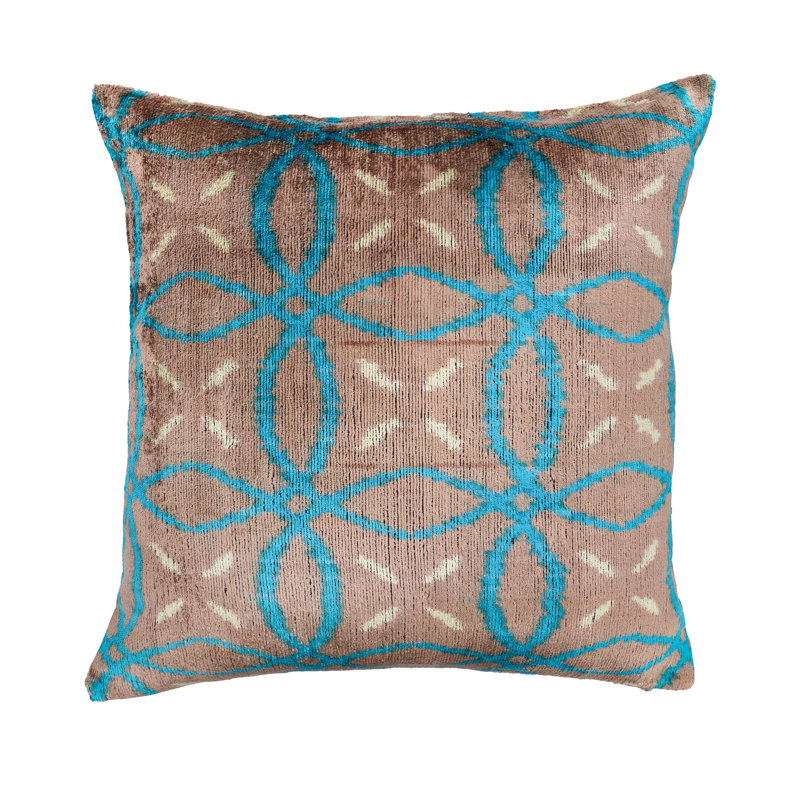 Oreiller en velours de soie Morris 20 po x 20 po Morris