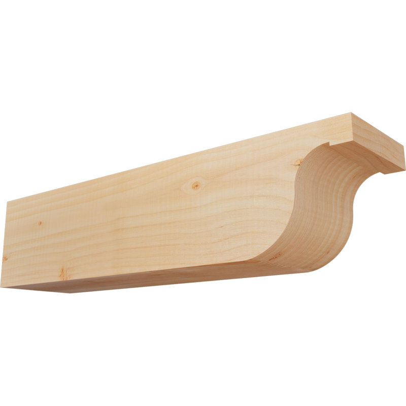 Del Monte Smooth Rafter Tail, Douglas Fir, 6"H x 5 1/2"W x 24"L