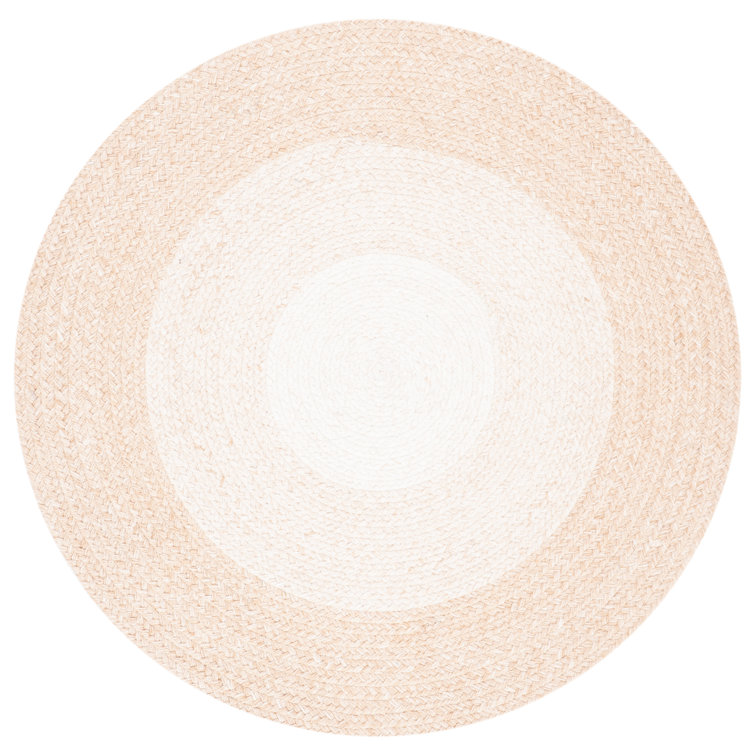 Round Alphee Hand Woven Indoor / Outdoor Area Rug