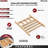 Wood Shallow Drawer Divider Insert 30" Cabinet
