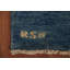Tapis oriental moderne bleu Gabbeh 7 x 10