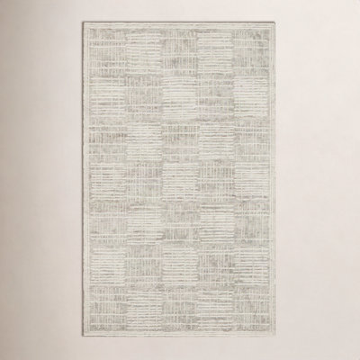 Dowell Hand-Woven Geometric Wool Rug